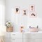 Light Pink 4x6 Picture Frame, Wood Photo Frame with Mat for 3.5x5 or 4x6 Display – Decorative Tabletop & Wall Mount Collage Frame, 1 Pack Gift for Home Décor